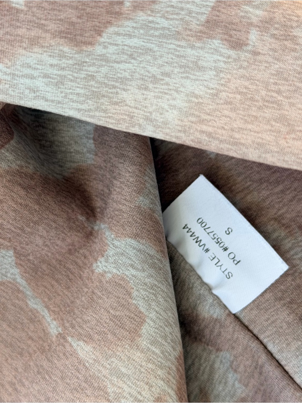 Vuori Mauve & Light Pink Tie-Dye High-Rise Leggings - Picture 5 of 7